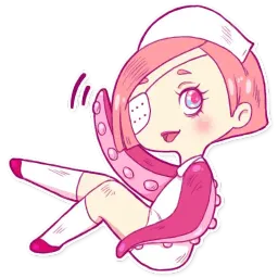 Nurse Octopia Telegram sticker pack