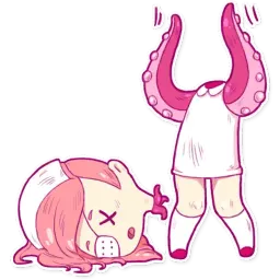 Nurse Octopia sticker 2