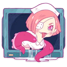 Nurse Octopia sticker 12