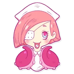 Nurse Octopia sticker 4