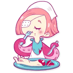 Nurse Octopia sticker 5