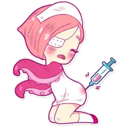 Nurse Octopia sticker 6