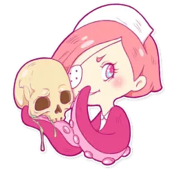 Nurse Octopia sticker 10