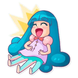 Lady Octo Telegram sticker pack