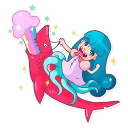 Lady Octo sticker 11