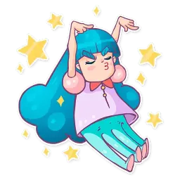 Lady Octo sticker 3