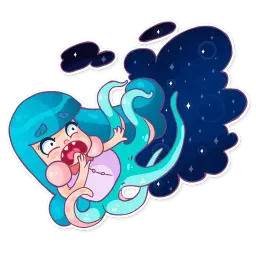 Lady Octo sticker 4