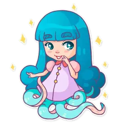 Lady Octo sticker 7