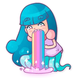 Lady Octo sticker 9