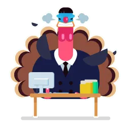 Офисная индейка sticker 6