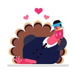 Офисная индейка sticker 7