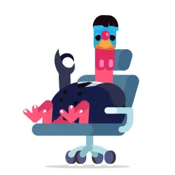 Офисная индейка sticker 8