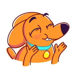 Догго sticker 3