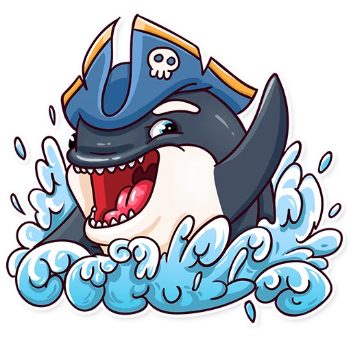 Пират Orca88! sticker 5