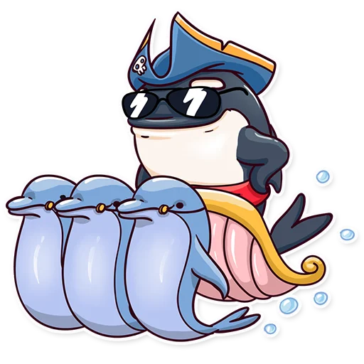 Пират Orca88! sticker 7