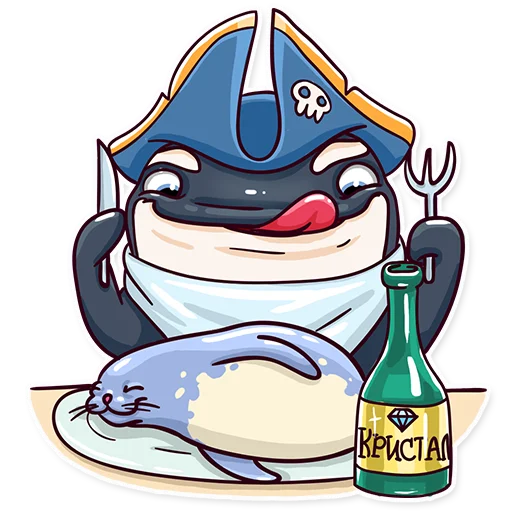 Пират Orca88! sticker 8