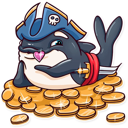 Пират Orca88! sticker 10