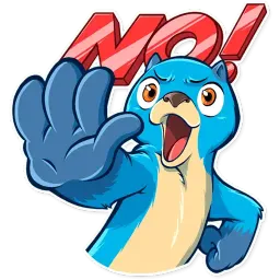 Otter Mr. Otto sticker 11