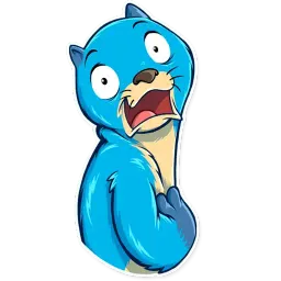 Otter Mr. Otto sticker 3