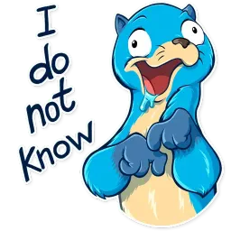 Otter Mr. Otto sticker 7