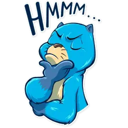 Otter Mr. Otto sticker 9