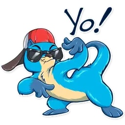 Otter Mr. Otto sticker 10