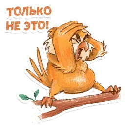 Сова sticker 4