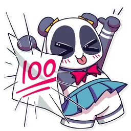 Panda Chan sticker 3