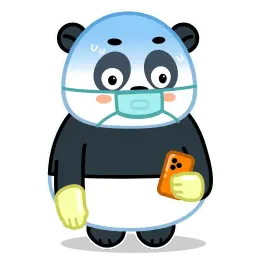 Панда Эмик sticker 4