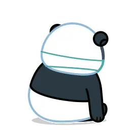 Панда Эмик sticker 6
