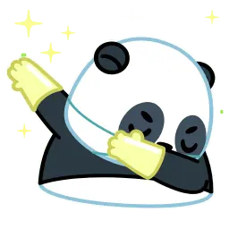 Панда Эмик sticker 8
