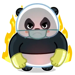 Панда Эмик sticker 9