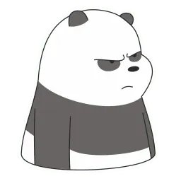 Панда sticker 2