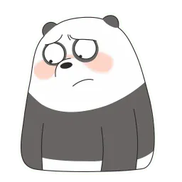 Панда sticker 11