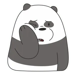 Панда sticker 5