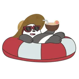 Панда sticker 9