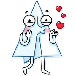 Paper Airplane sticker 2