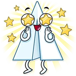 Paper Airplane sticker 8