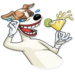 Party Dog Telegram sticker pack