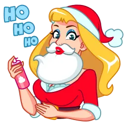 Новогодний девичник Telegram sticker pack