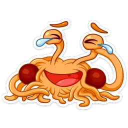 Макаронный Монстр :: @mosticks sticker 8