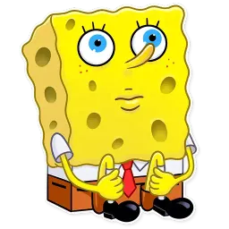 SquarePants sticker 8