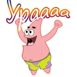 Патрик из Спанч Боба :: @animesticks sticker 9