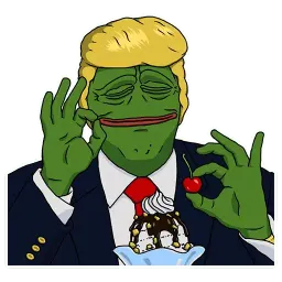 PePe Trump @kyprijan sticker 2