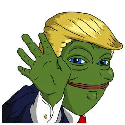 PePe Trump @kyprijan sticker 10