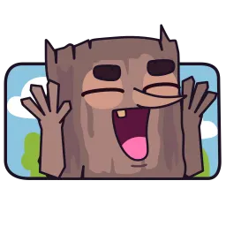 Пенёк sticker 2