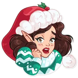 Penelope the Elf sticker 4