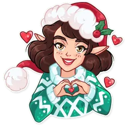 Penelope the Elf sticker 6