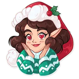 Penelope the Elf sticker 7