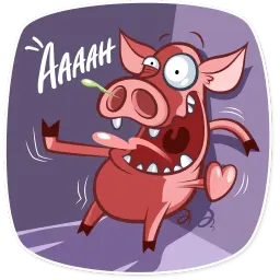 Pete The Pig sticker 11